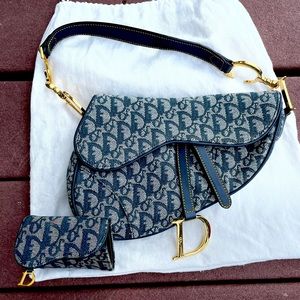 Christian Dior Trotter Saddle Hand Bag